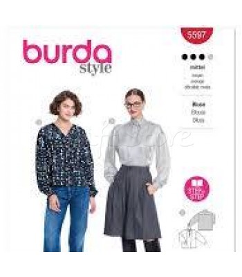 Burda πατρόν Mπλο΄υζα 5597